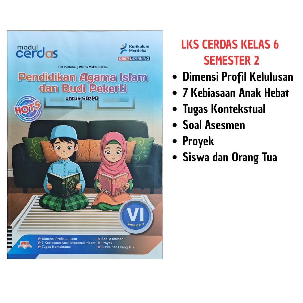 Lks Cerdas Pendidikan Agama Islam Kelas 6 Semester 2 Kurmer Deep Learning Lembar Kerja Siswa