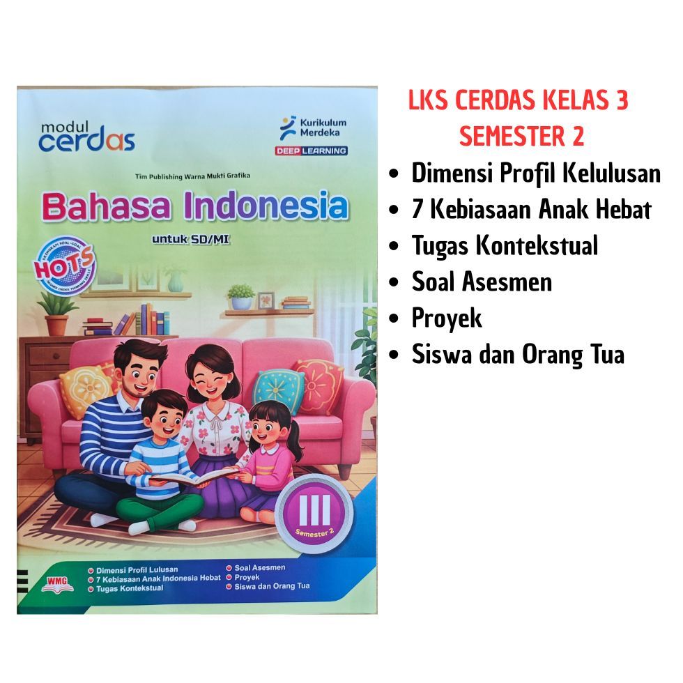 Lks Cerdas Kelas 3 Semester 2 Bahasa Indonesia