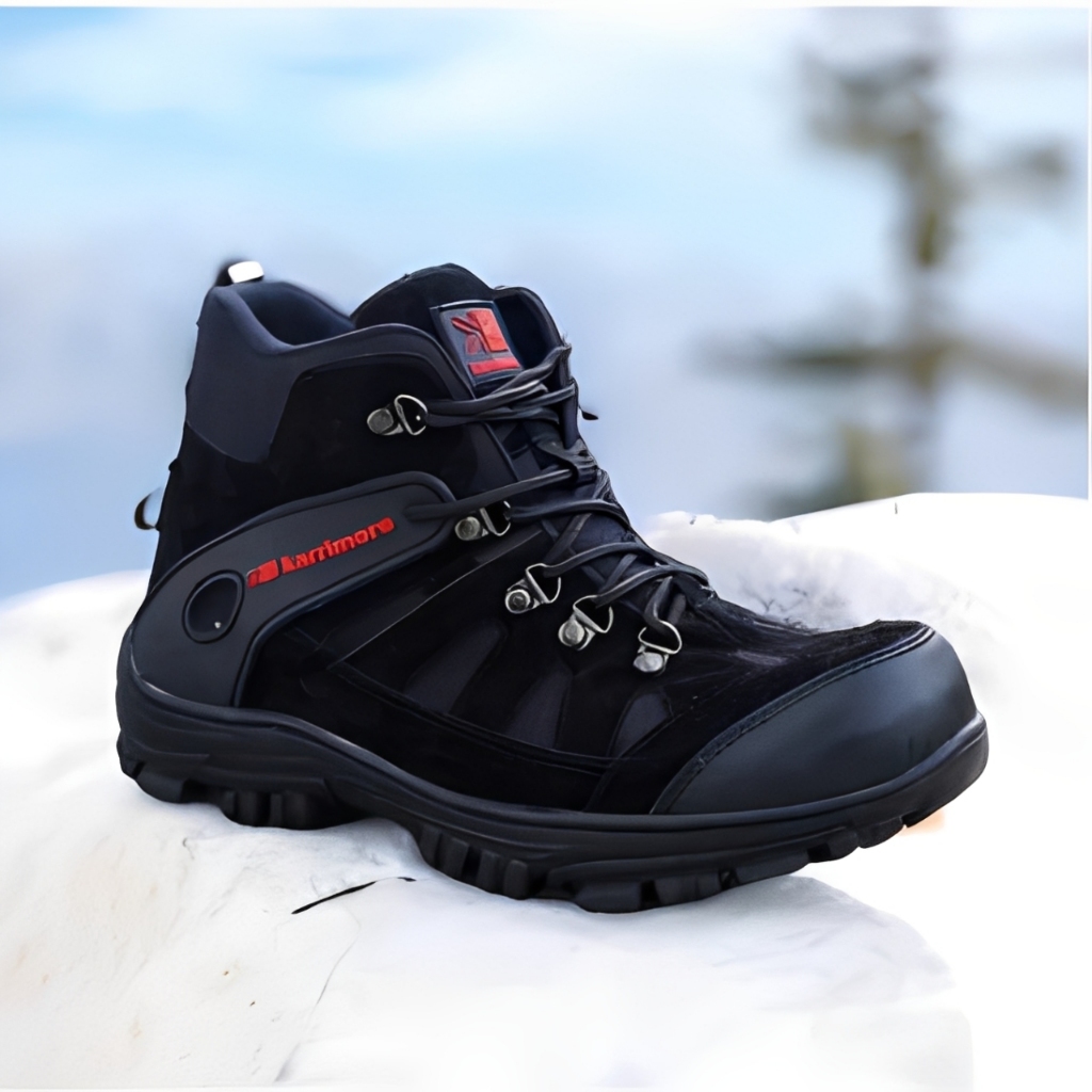 SEPATU SAFETY BOOTS PRIA KARRIMORE HIKING NAIK GUNUNG MURAH SEPATU KARIMORE UJUNG BESI TERLARIS 