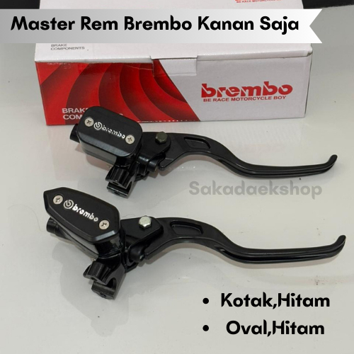 Master Rem Brembo Oval Kanan Saja Universal Motor – Beat Vario Aerox Supra F1ZR R15 Vixion PCX Nmax 