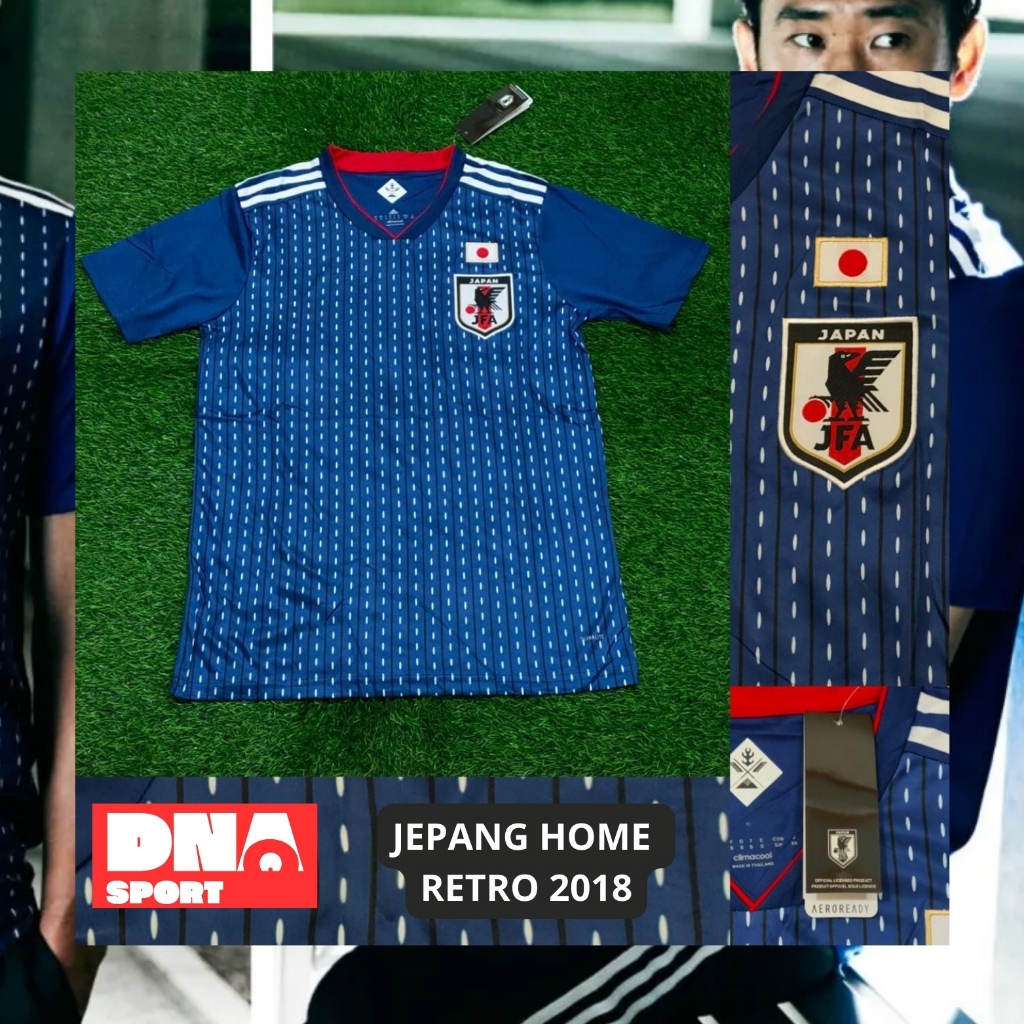 [Retro Classic] Jersey Jepang Home 2018 Pria Dewasa Berkualitas