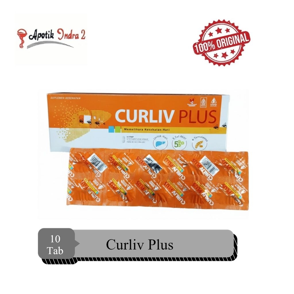 CURLIV PLUS 1 Strip Isi 10 Tablet
