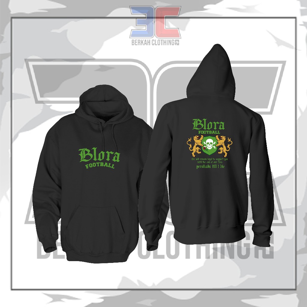 Hoodie Jaket Supporter PERSIKABA Blora Till I Die  // Sweeter supporter Persikaba Blora