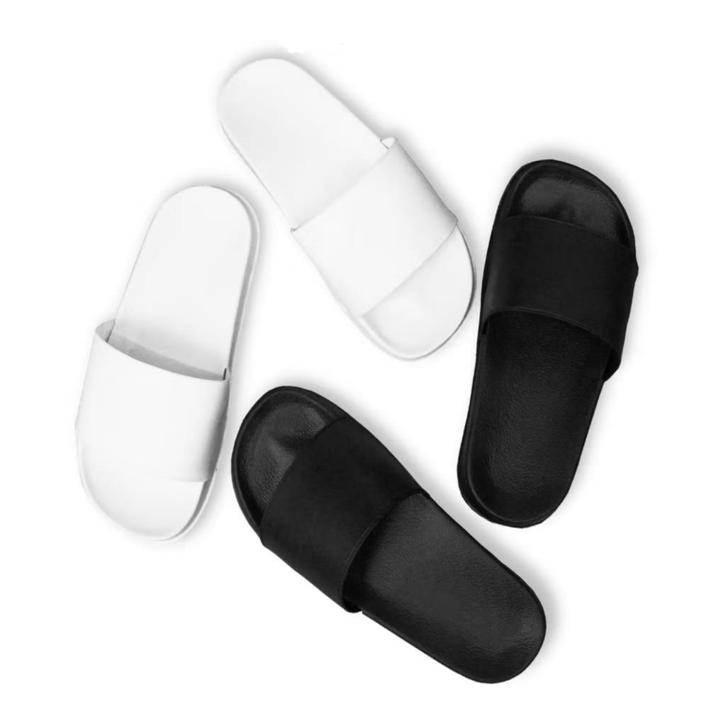 Sandal Slide Pria Wanita Sandal Slop Polos Upper Loke Sandal Slop Eva Anti Slip Ringan Elegan