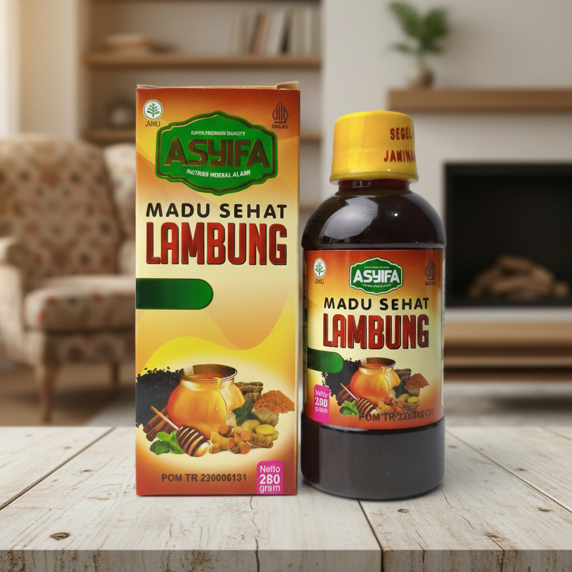 Madu sehat lambung asyifa garansi 100% ORI spesial gerd - maag dan asam lambung