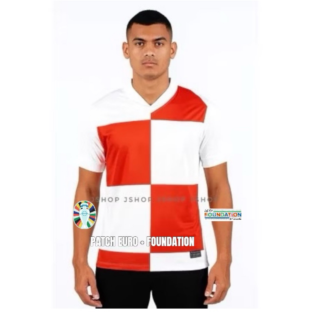 JERSEY BAJU BOLA KROASIA HOME 2024 JERSEY BOLA FUTSAL OLAHRAGA KROASIA