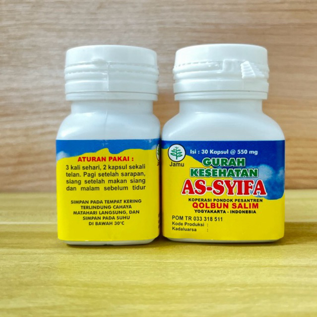 KAPSUL GURAH KESEHATAN AS SYIFA