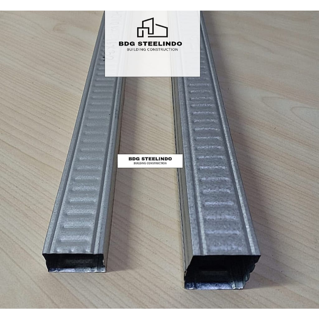 Besi Holo Profil 2x4  / Rangka Atap / Hollow Gypsum 2 x 4 / Holo Gipsum 2x4