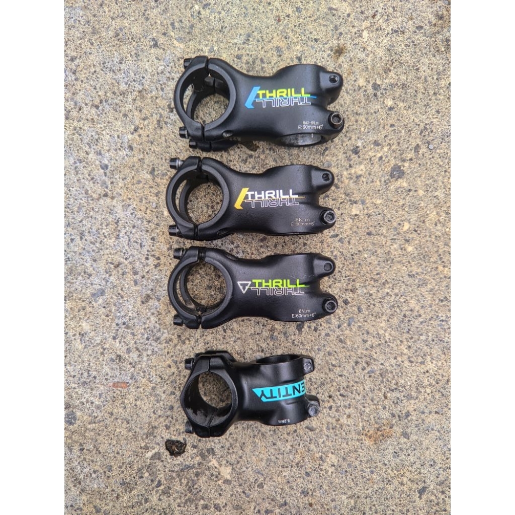 stem sepeda merk Thrill &  entity copotan Polygon