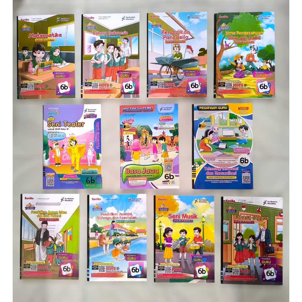Lks kartika Pegangan Guru kelas 6 Semester 2 - edisi 2025 SD/MI Kurikulum merdeka