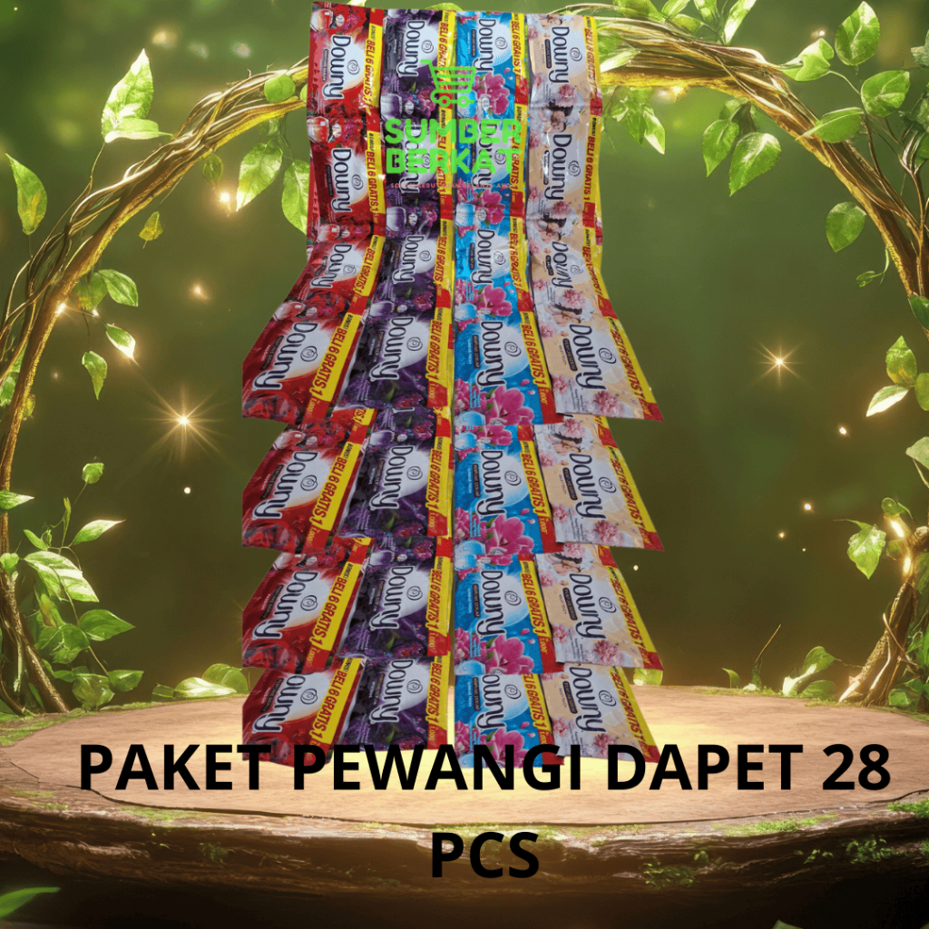 [28 PCS] Downy Pewangi 1000 Sachet Pelembut Pakaian