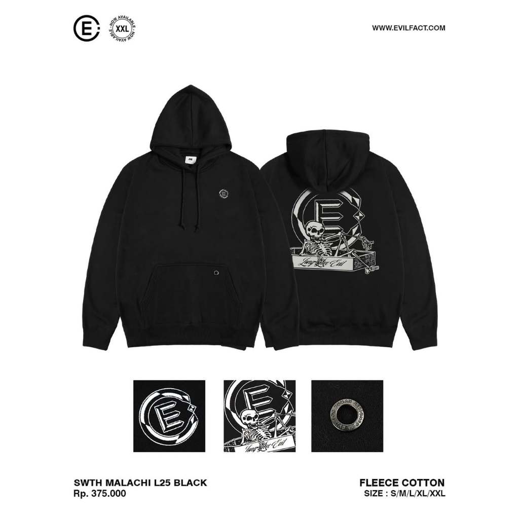 EVIL ARMY HOODIE - SWTH MALACHI L25 BLACK