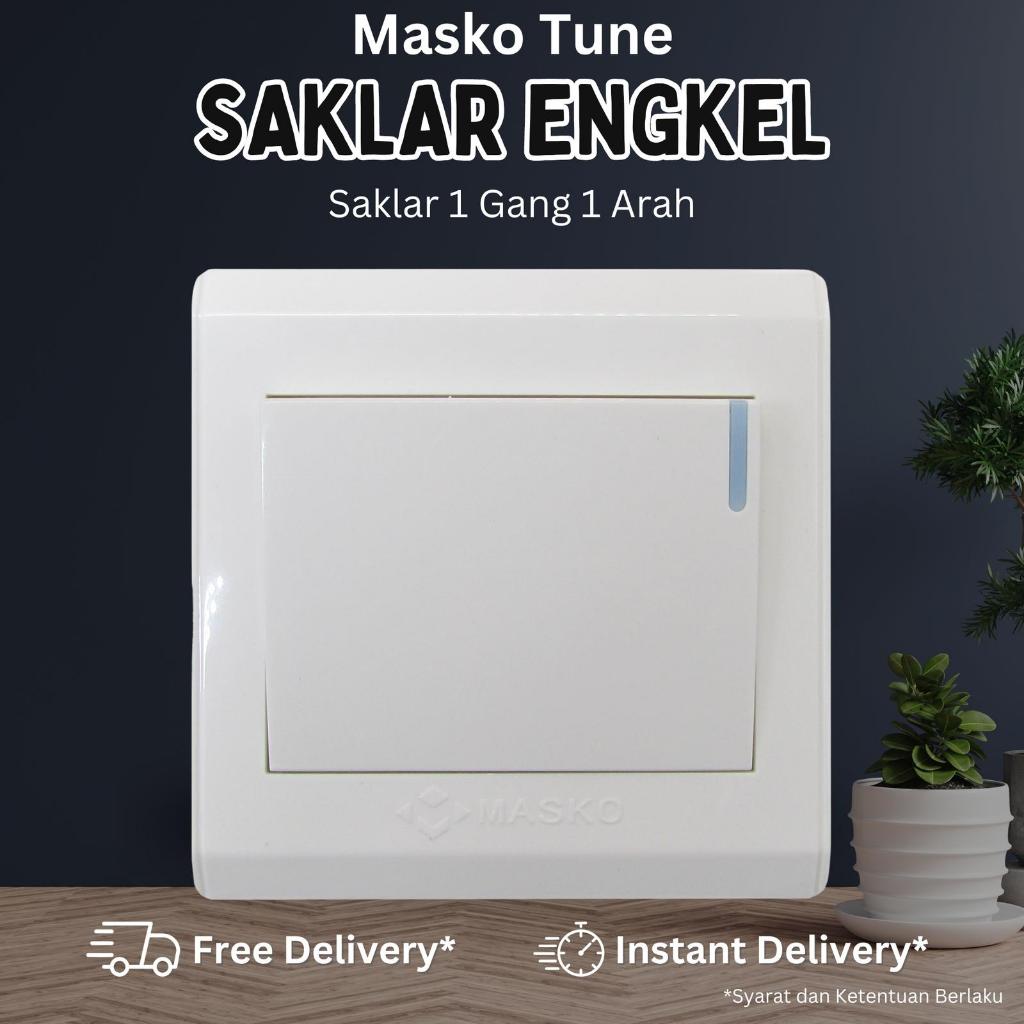 MASKO TUNE Saklar ENGKEL T-1511 / Saklar Tunggal Masko GROSIR