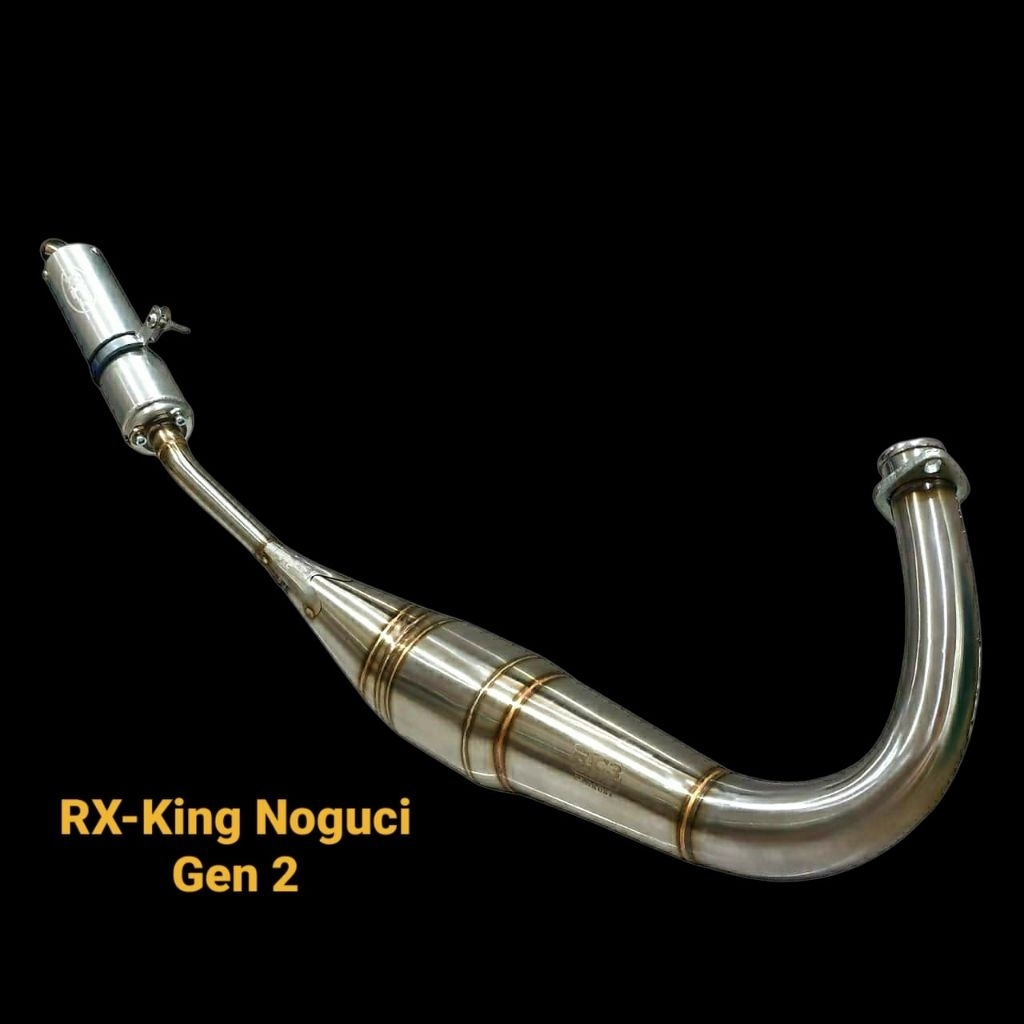 knalpot RC3 RX King Drag noguci stenlis