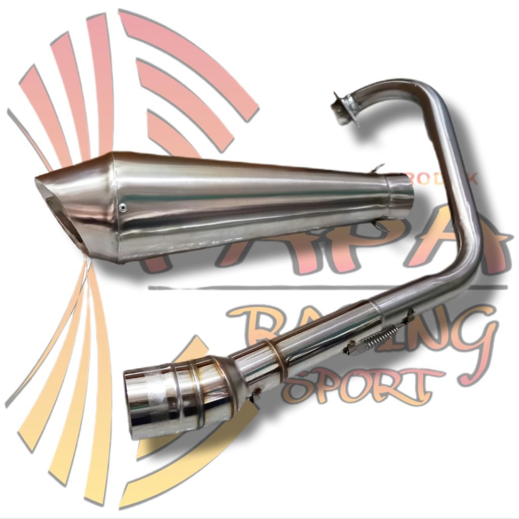 Knalpot Japstyle Kolong XSR 155 R15 Vixion Xabre MT15 Byson Scorpio CBR150R CB150R Tiger Verza Megap