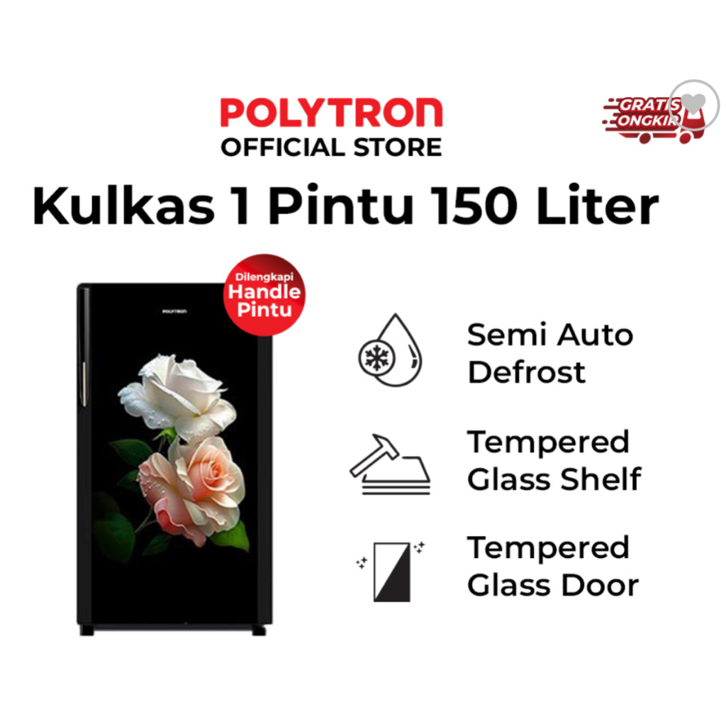 KULKAS POLYTRON 15DRD | 15DRX BELLEZA