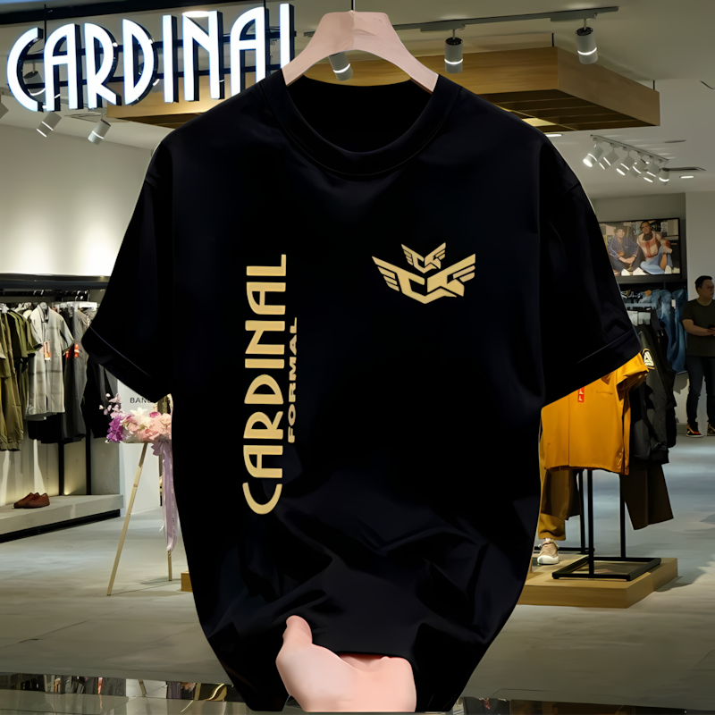 Kaos CARDINAL Oversize Pria Wanita | 100% Katun Premium | Kaos Polos Unisex Kekinian | Nyaman & Adem