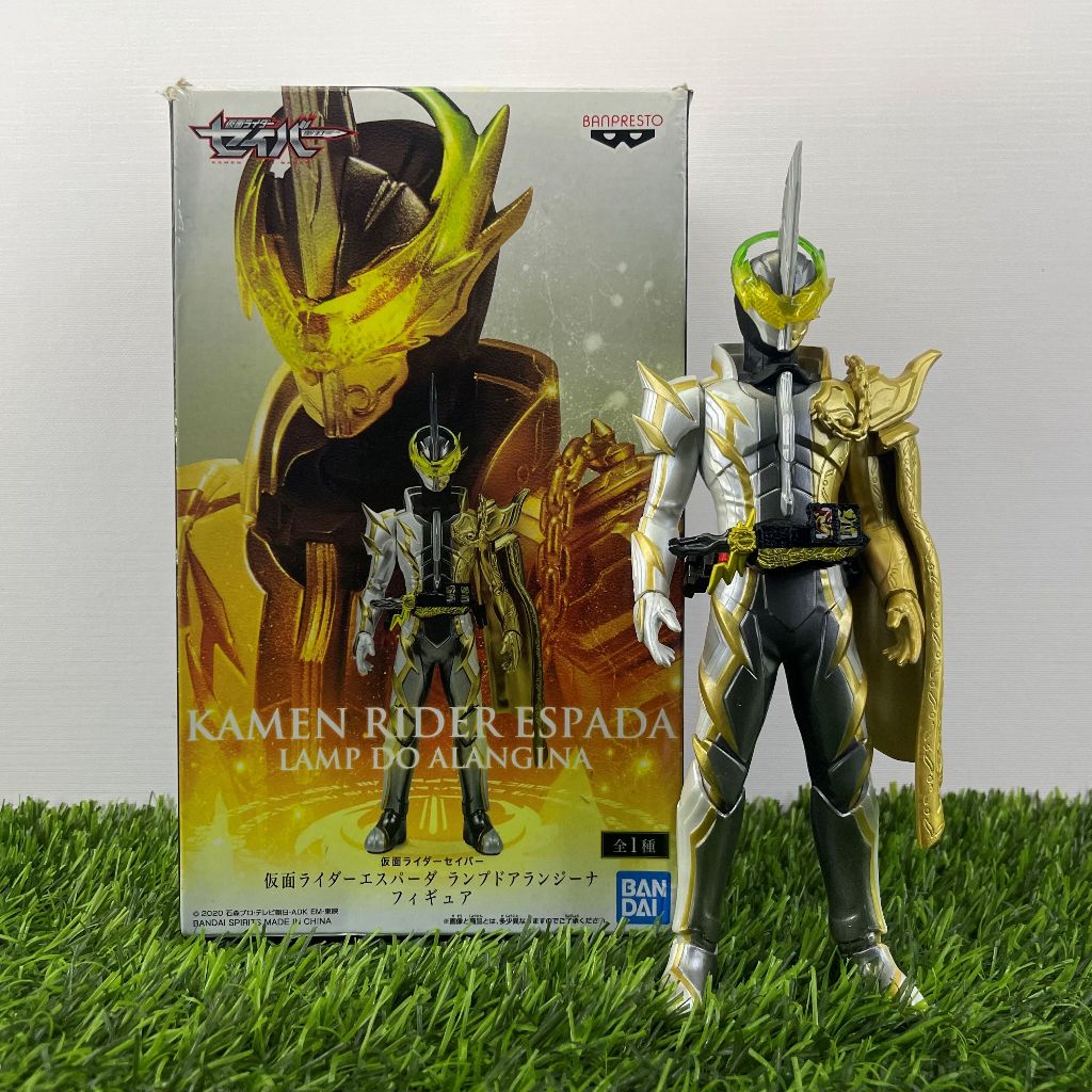 Action Figure Banpresto Kamen Rider Saber Kamen Rider Espada Lamp Do Alangina