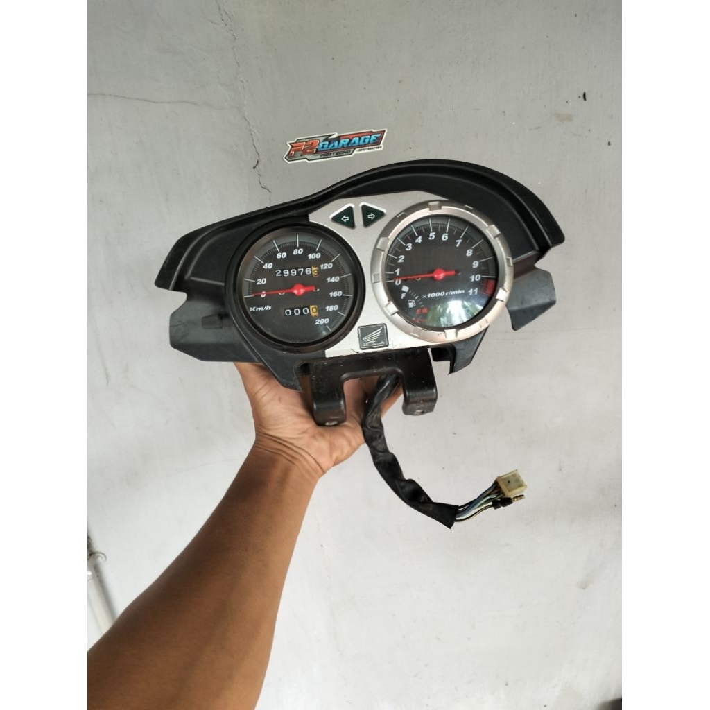 Spedometer spedo spido tiger pece tiger revo pece original utuh km rendah