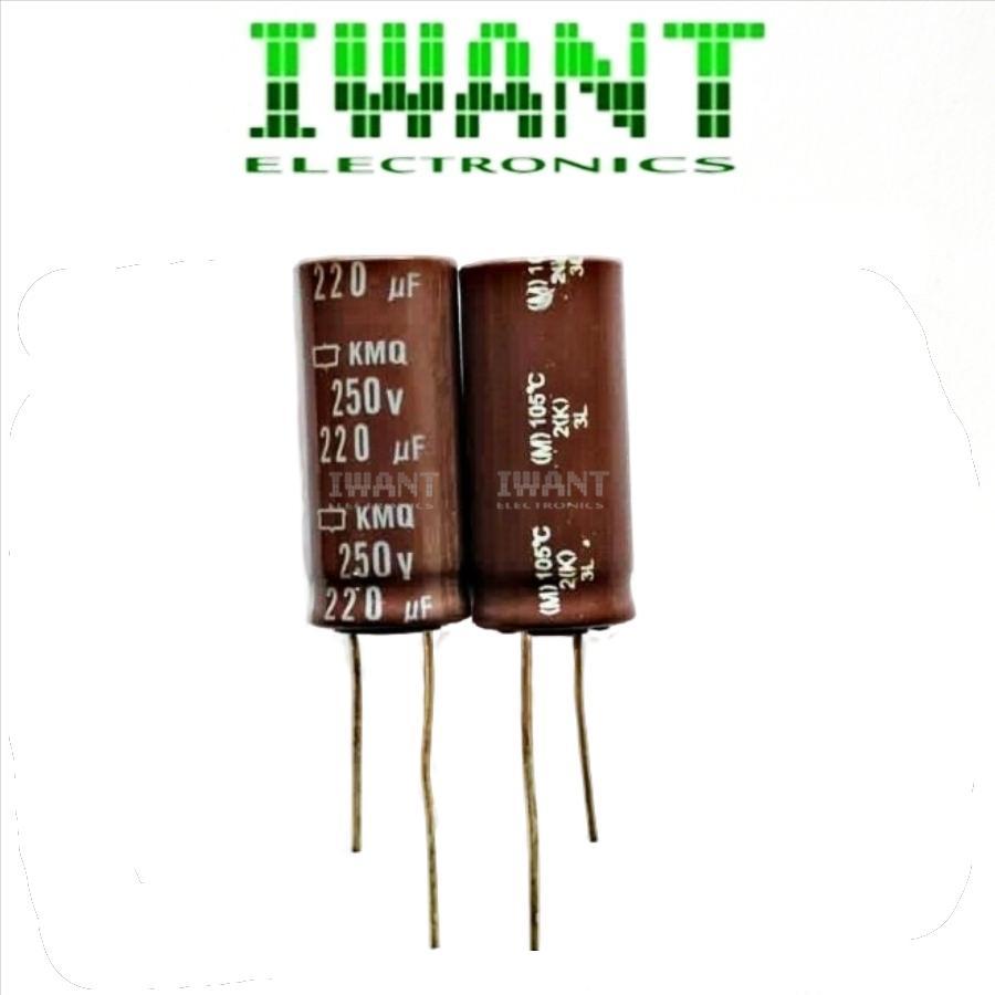 220UF250V 220UF250V ELCO 220UF 250V 105' KAPASITOR 220UF 250V 105'