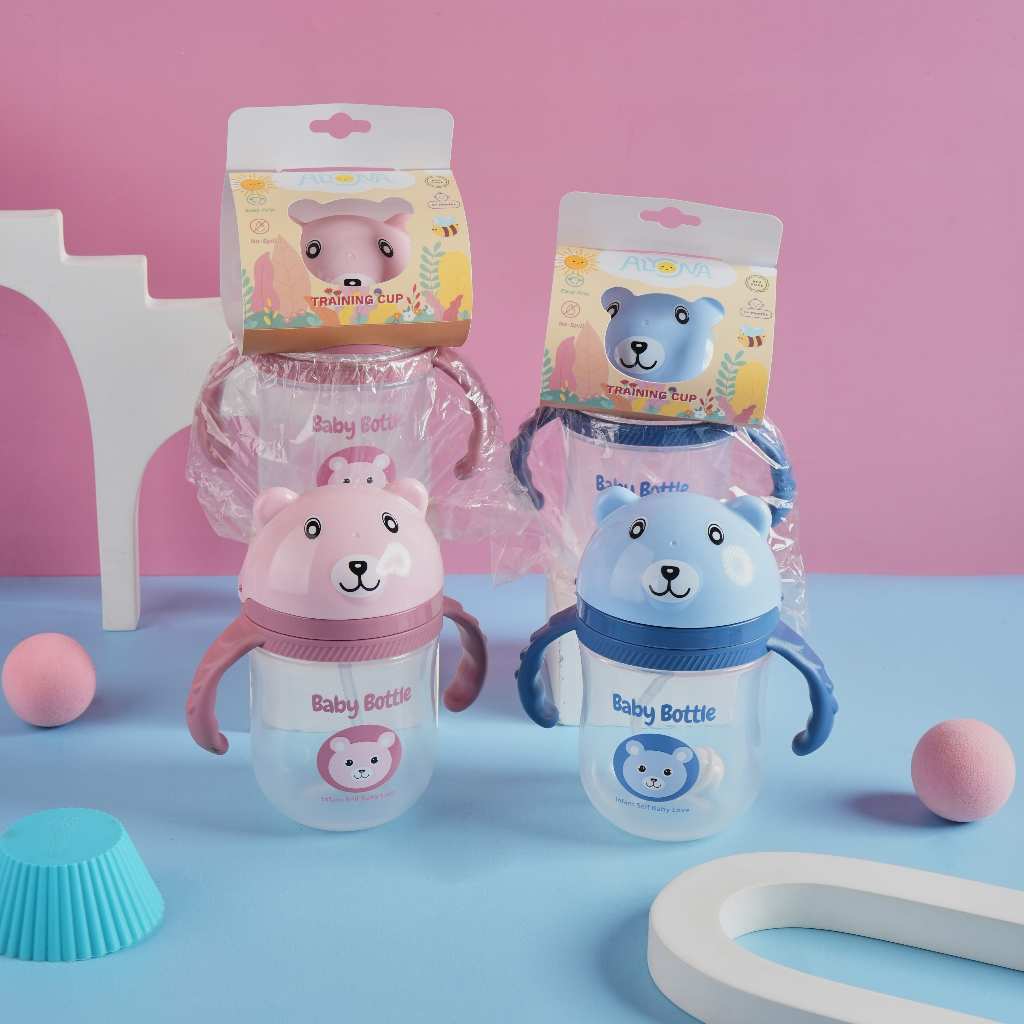 Alyona Straw Cup Bayi Anti Tumpah – Minum Aman & Seru