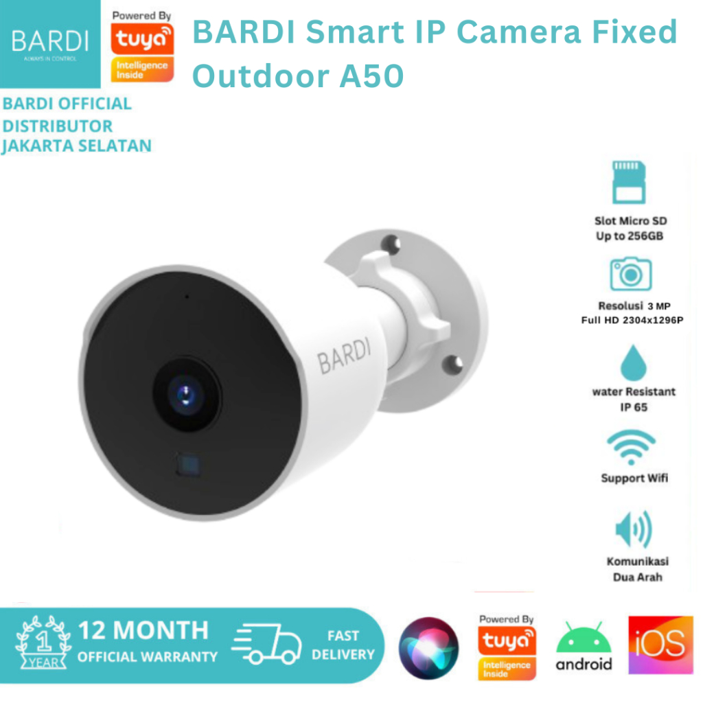 BARDI Smart IP Camera Fixed Outdoor A50 IP Camera Outdoor Static