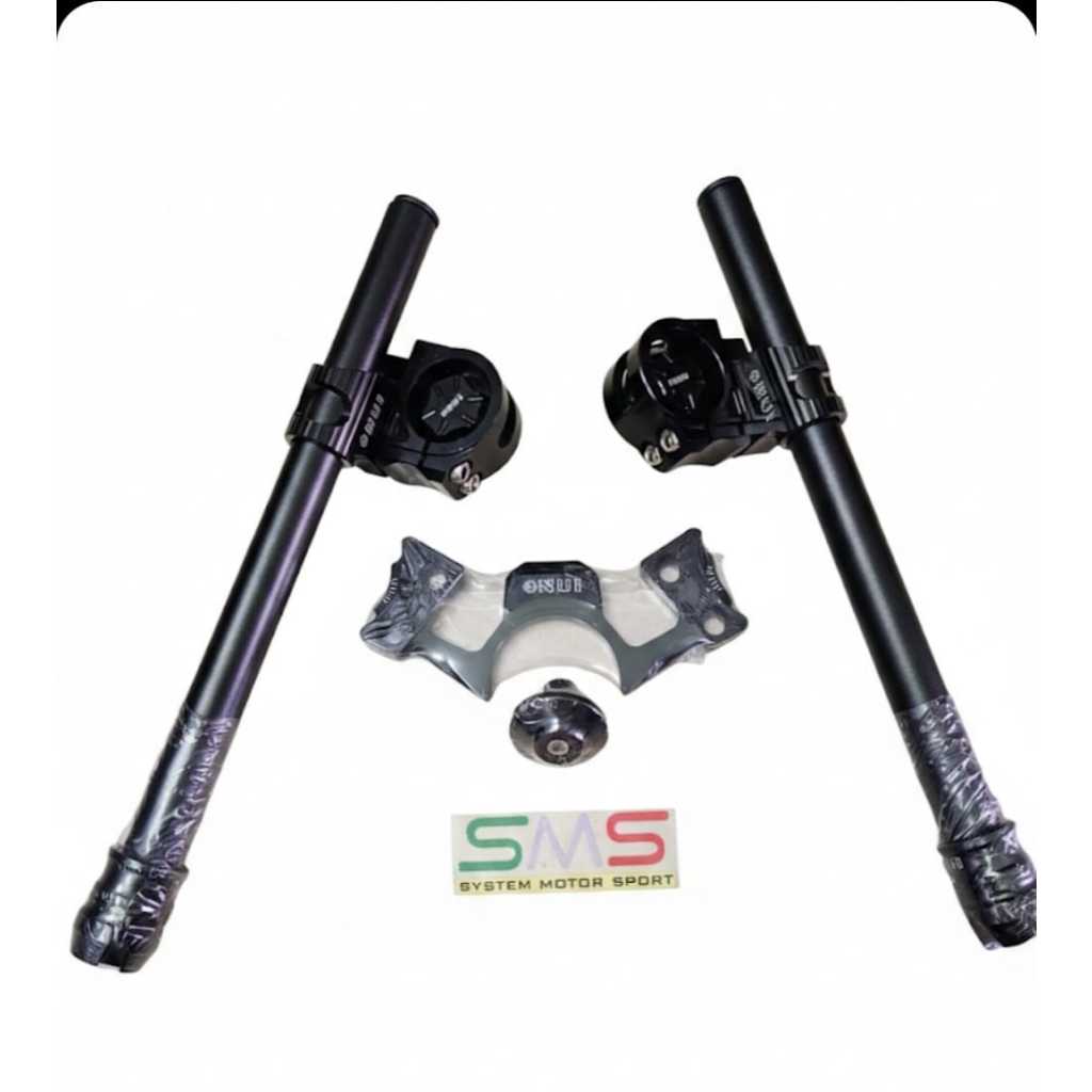Stang Jepit Nui Bikers Ninja 250r Ninja 250 Fi N250 Stang Jepit Nui Set N.250