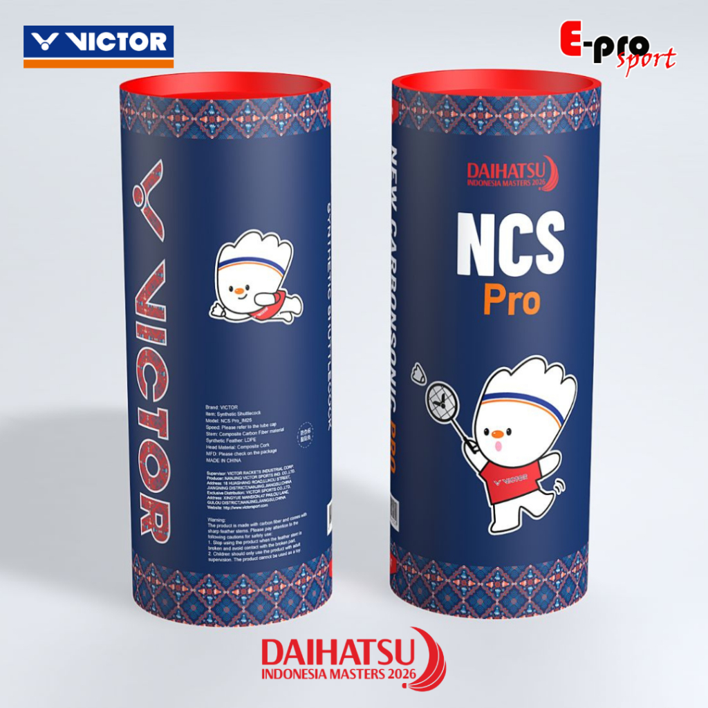Victor NCS Pro DIM26 (3PCS) Shuttlecock Badminton New CarbonSonic Pro Original - Daihatsu Indonesia 