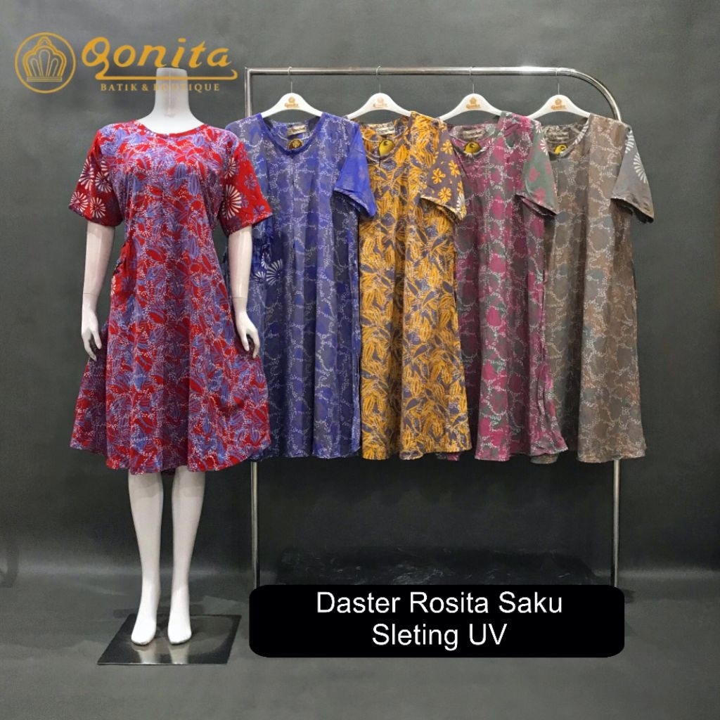Daster qonita//qonita batik//batik pekalongan ori