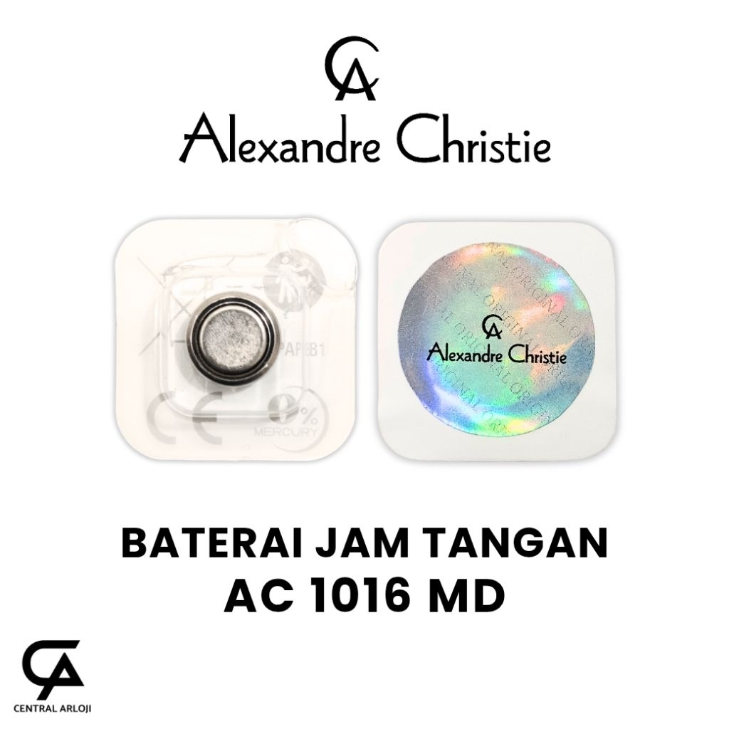 Baterai Alexandre Christie AC 1016 MD Original