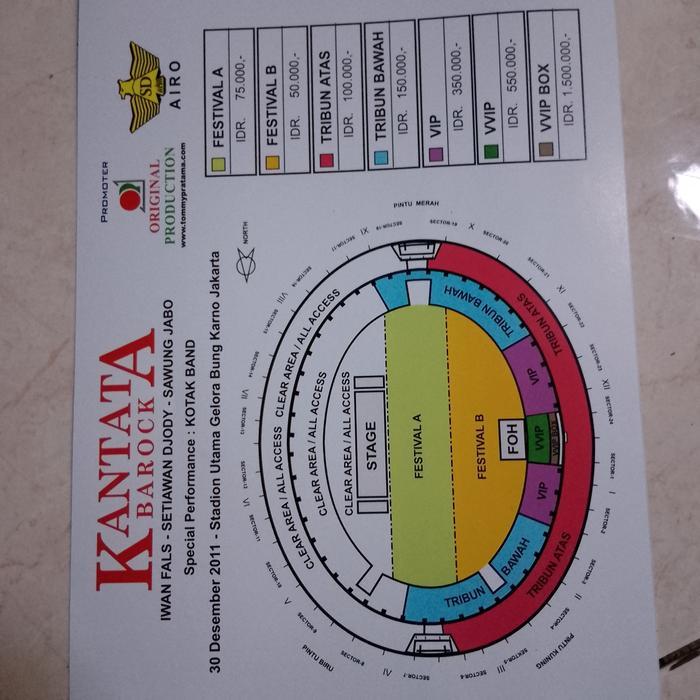 Flyer Poster Kantata Takwa Barock Iwan Fals