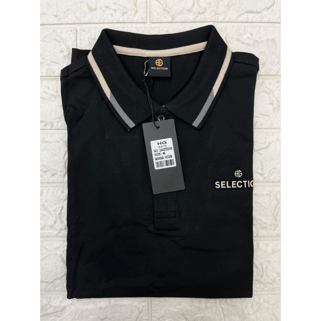 kaos kerah HG selection/kaos kerah cowok/baju cowok