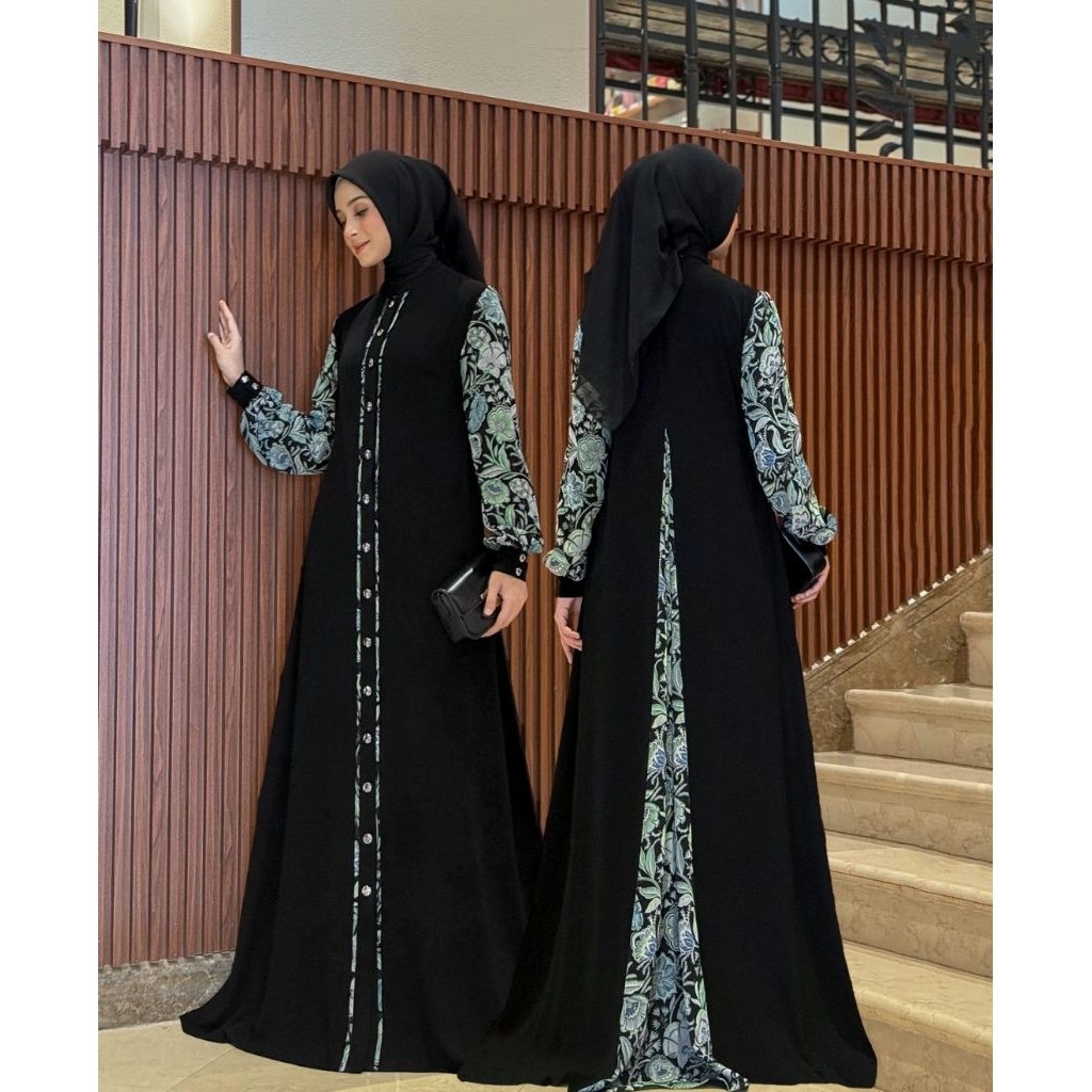 AINA DRESS ( Serene Bloom )ORIGINAL BY MADEIRA_ID