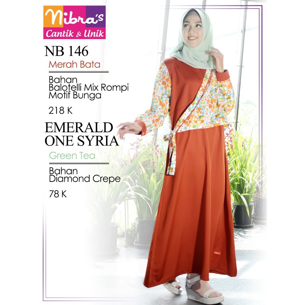 Promo Spesial Gamis Nibras Diskon 30% | Koleksi Gamis Muslimah Tampil Anggun & Percaya Diri Setiap H