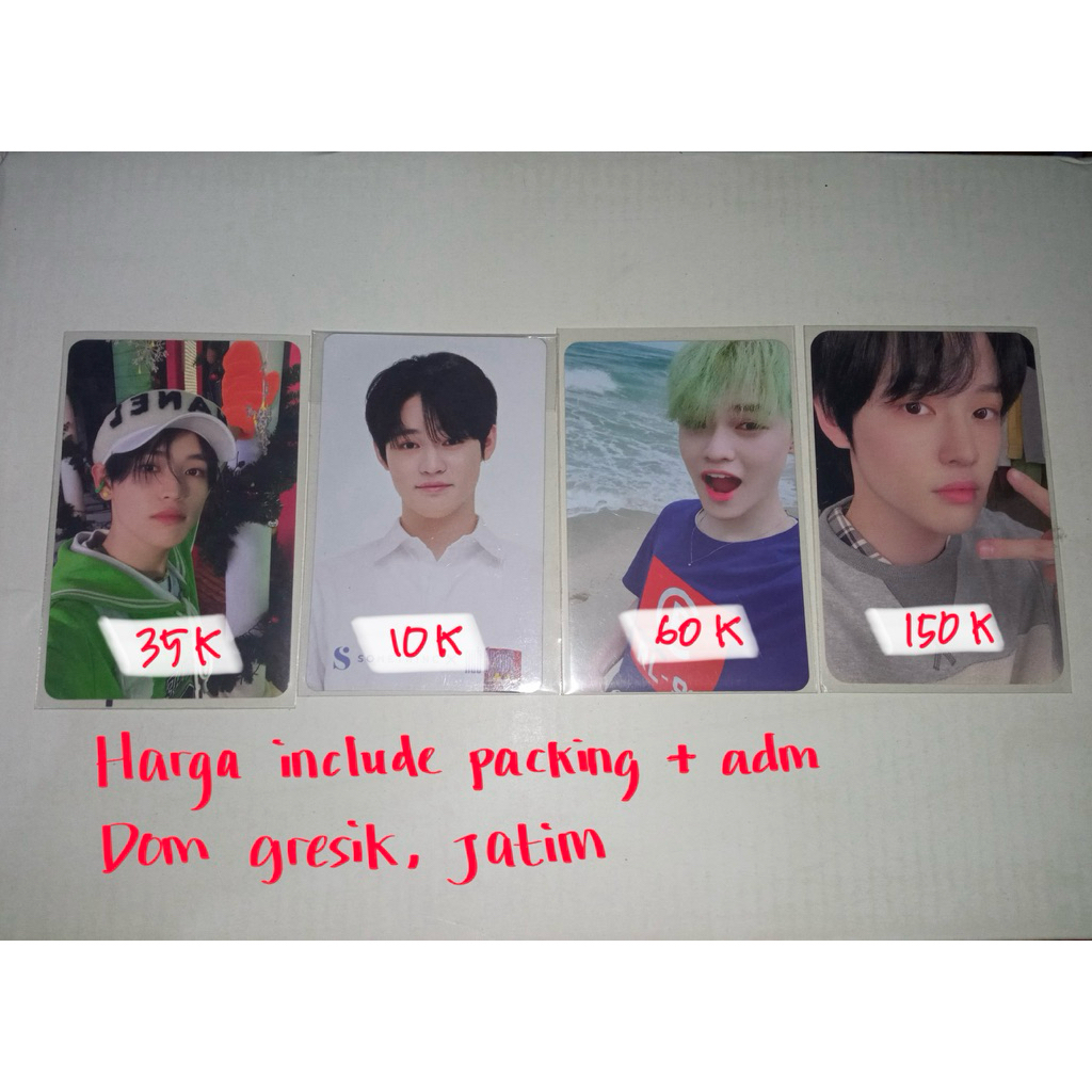 PC Chenle sg21 photopack selca candy somethinc we go up wgu holo