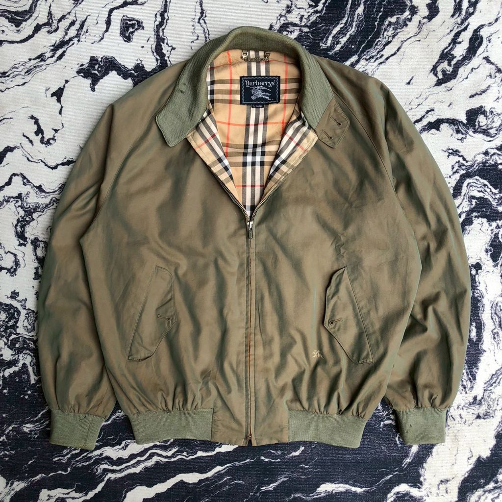 Burberry Nova Check Harrington Jacket