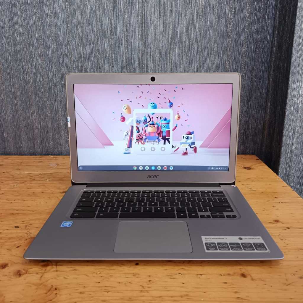 Acer ChromeBook CB3 - 431, OS Chromebook, Lengkap, Silver