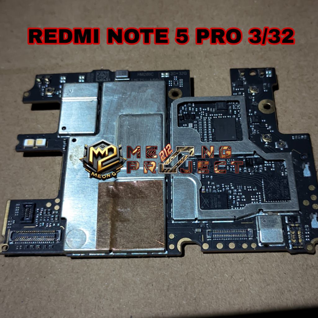 mesin matot redmi note 5 pro 3/32