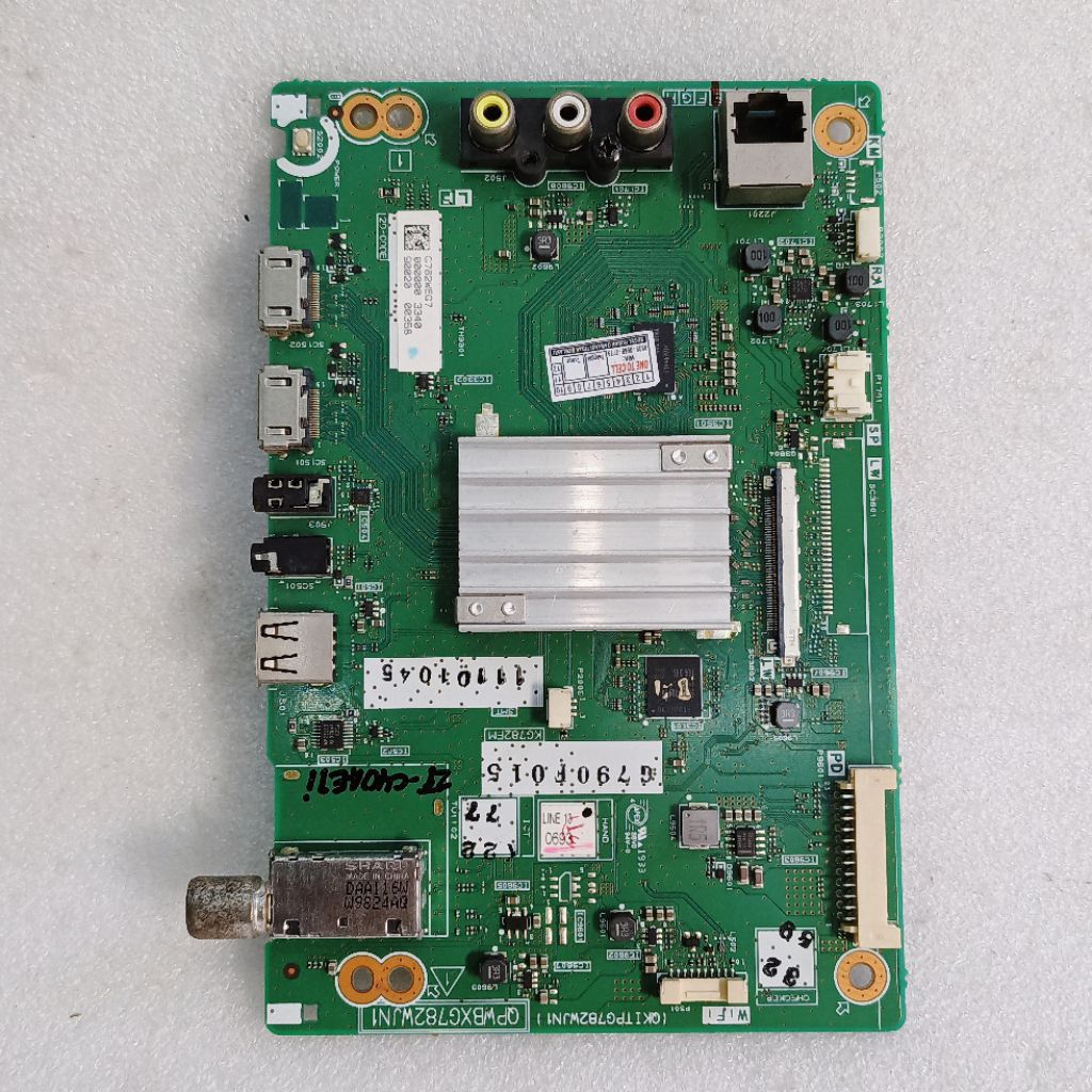 MAINBOARD TV SHARP 2T-C40AE1I - MB SHARP 2T-C40AE1I - MOTHERBOARD TV SHARP 2T-C40AE1I - POWER SUPPLY