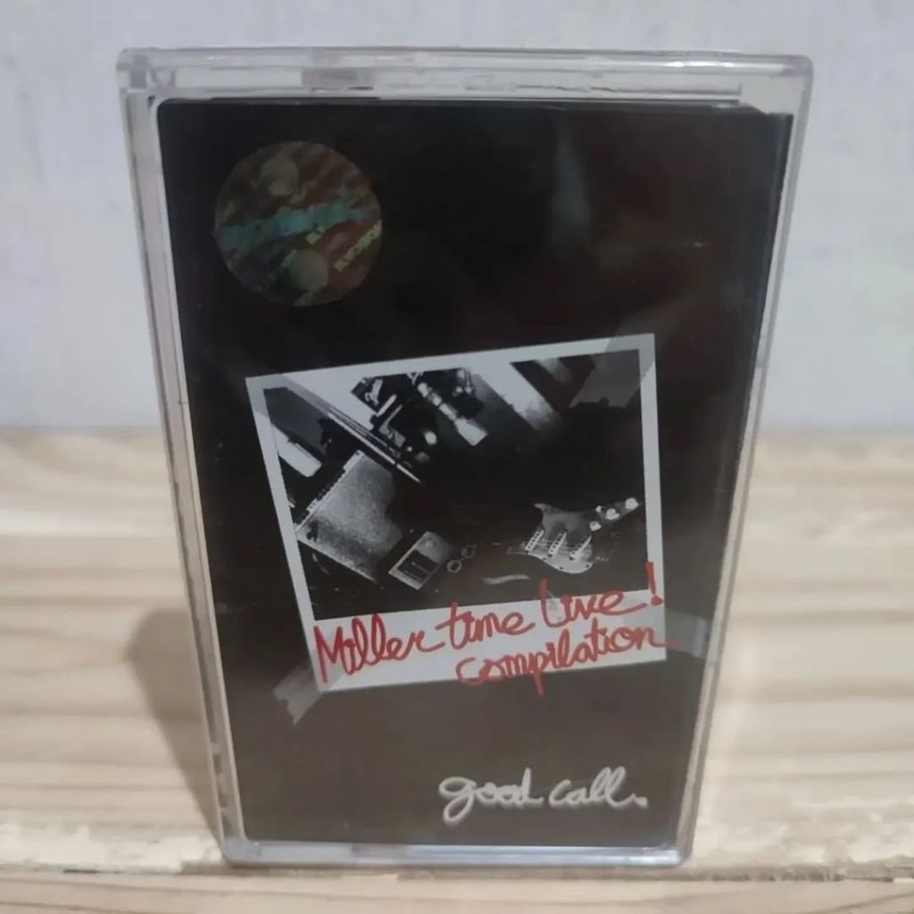Kaset Kompilasi MILLER TIME LIVE Compilation ~Good Call.~ (BUCKSKIN BUGLE, THE PAPS, NUDIST ISLAND, 