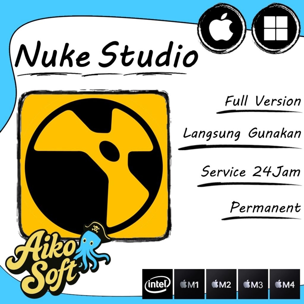 Nuke Studio Permanent WIN/MAC (INTEL-M1-M5)