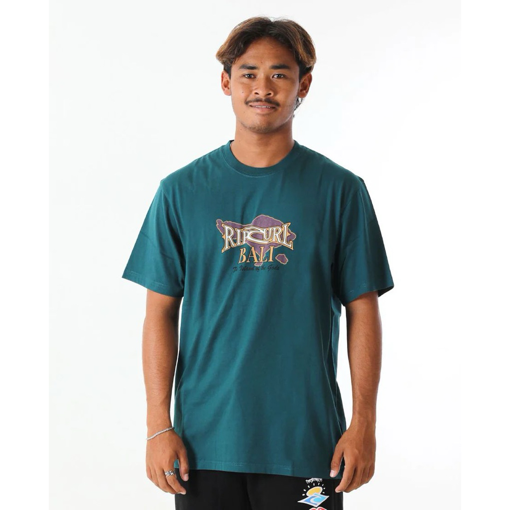 Kaos Ripcurl Bali Hertitage Green