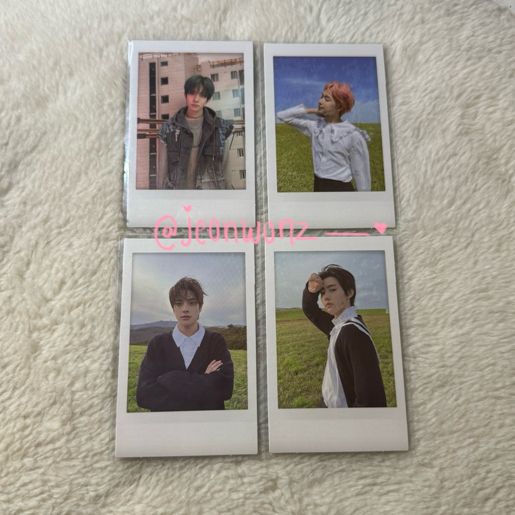 Enhypen Heeseung Sunoo Jake Sunghoon Dimension Answer No & Yet Version Polaroid Photocard PC