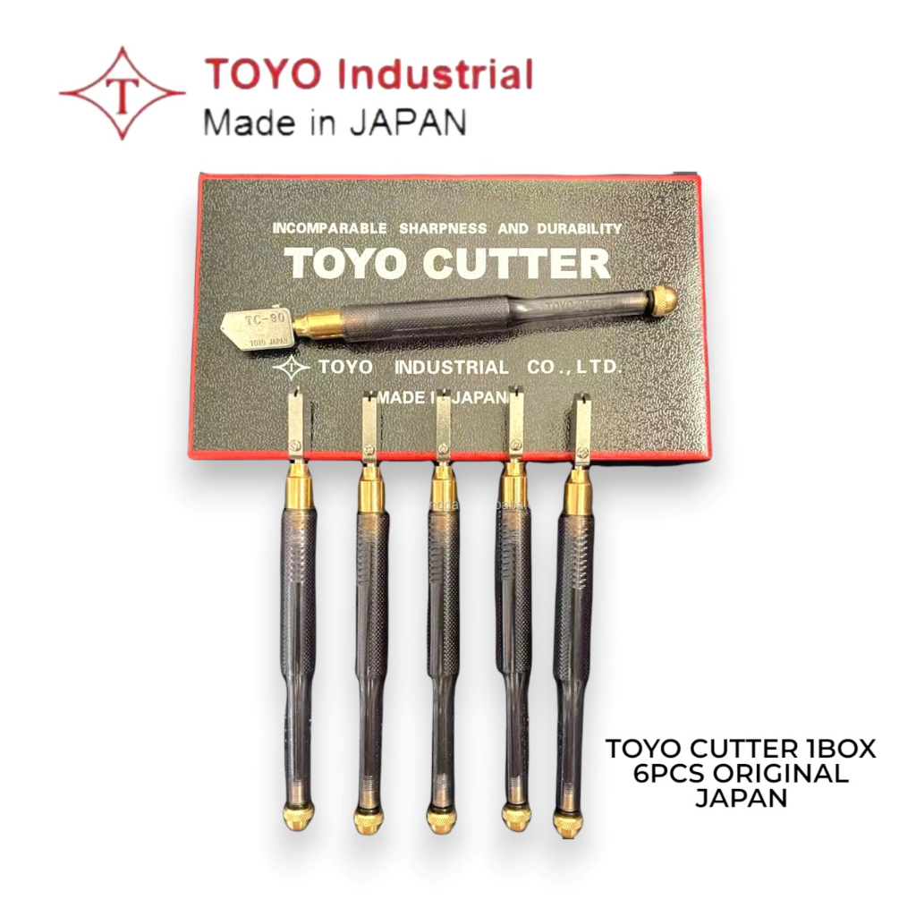 alat pemotong kaca toyo TC 90 alat potong kaca asli pisau potong kaca alat potong keramik alat poton