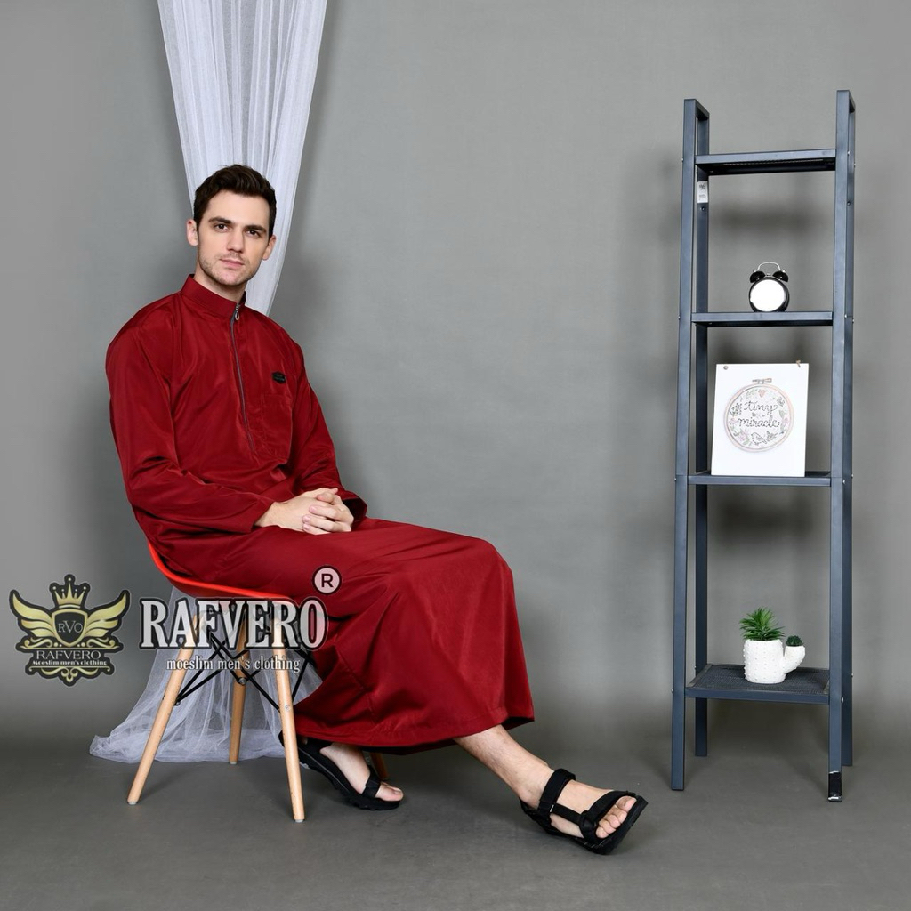 Gamis Polos - Gamis Laki laki - Pakaian Muslim Jubah Pria Dewasa - Gamis Pria - Jubah Polos Toyobo