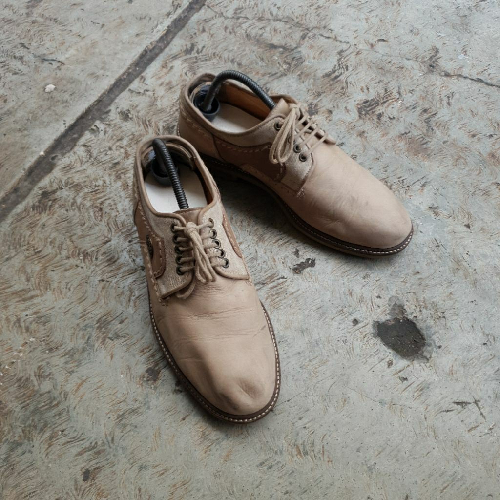 SEPATU SECOND CAMEL BOOT CASUAL TAN ORIGINAL