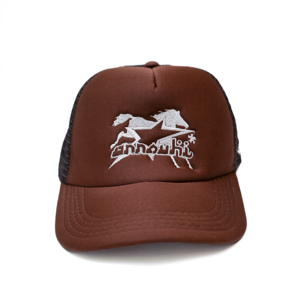 Arrouhi | Trucker Hat Coklat | Star Horse