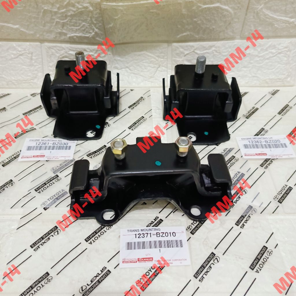 ENGINE MOUNTING DAN TRANS MOUNTING DUDUKAN MESIN SET KANAN KIRI AVANZA XENIA ALL NEW AVANZA XENIA 1.