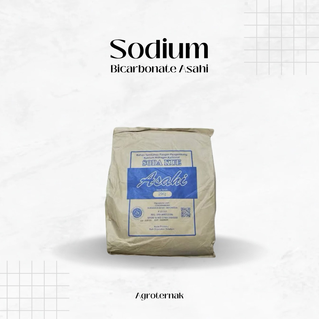 Sodium Bicarbonate Soda Kue/Sodium Bicarbonate 1 KG Original Food Grade