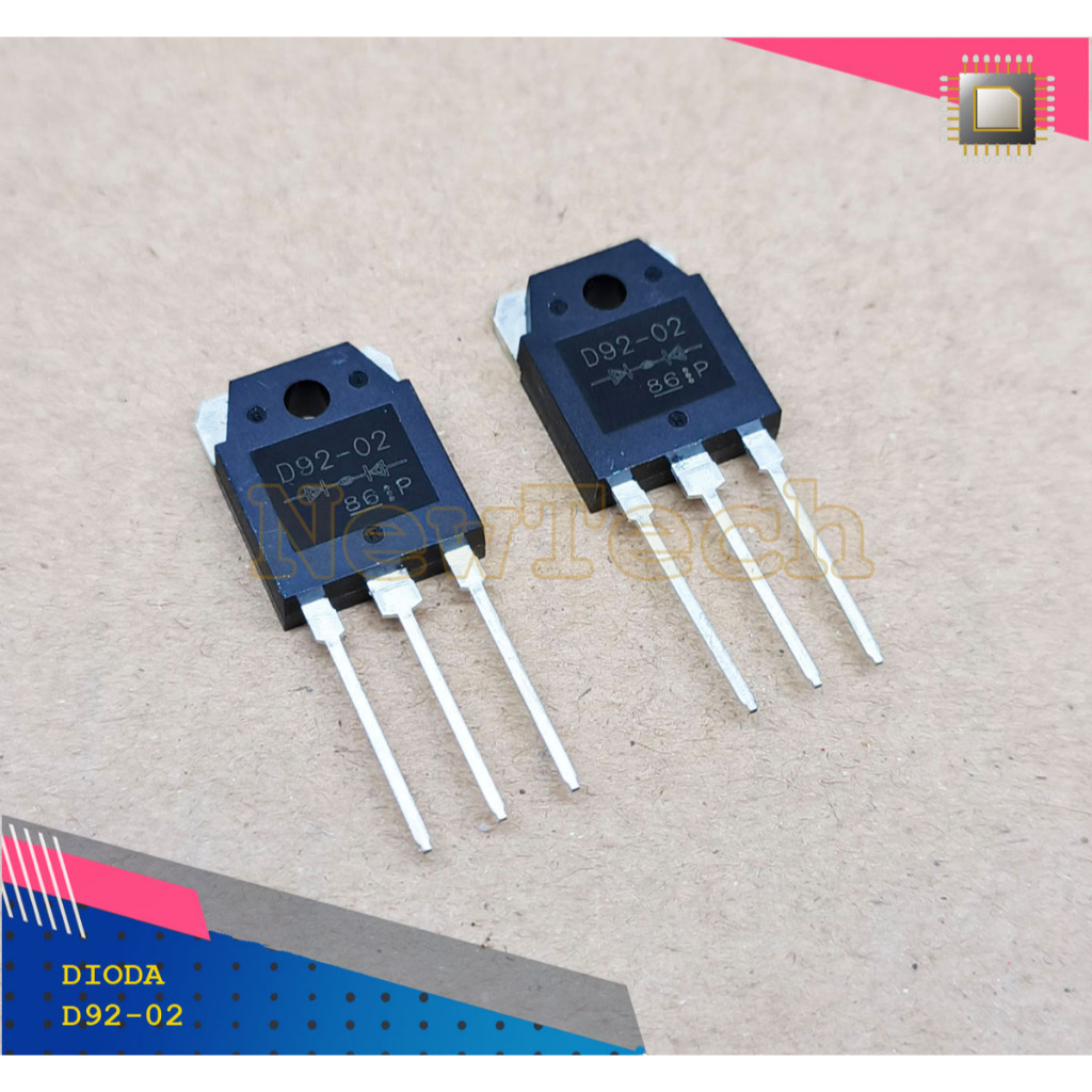 Dioda Diode D92-02 D92-02N D9202 D92 02 Ultrafast Soft Recovery Baru
